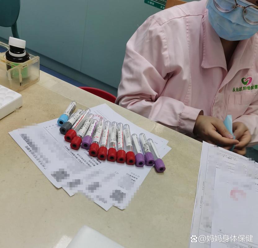 医院产检抽血现场实拍