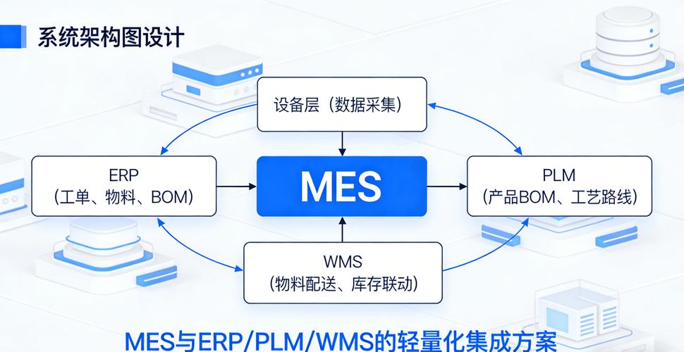 电子工单数据流与MES系统集成架构图