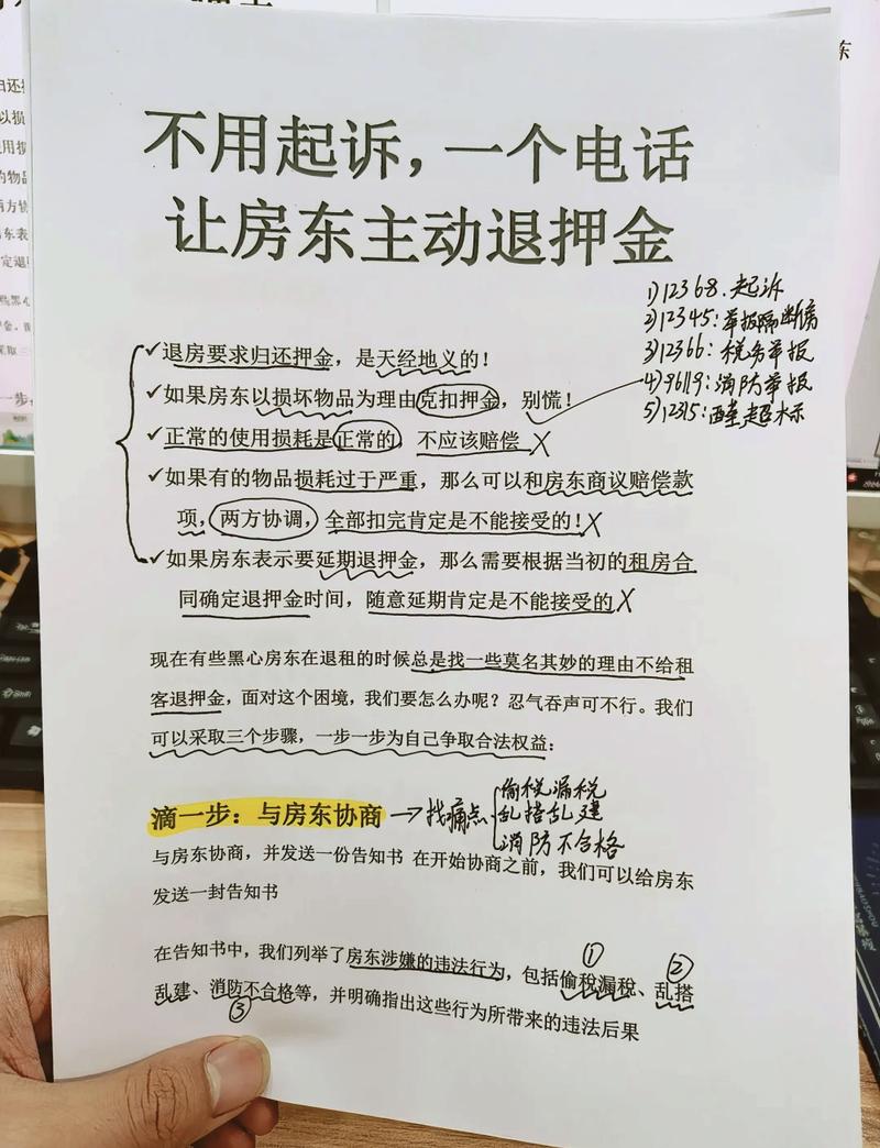 长租公寓资金链断裂维权租客证据保存清单手绘图