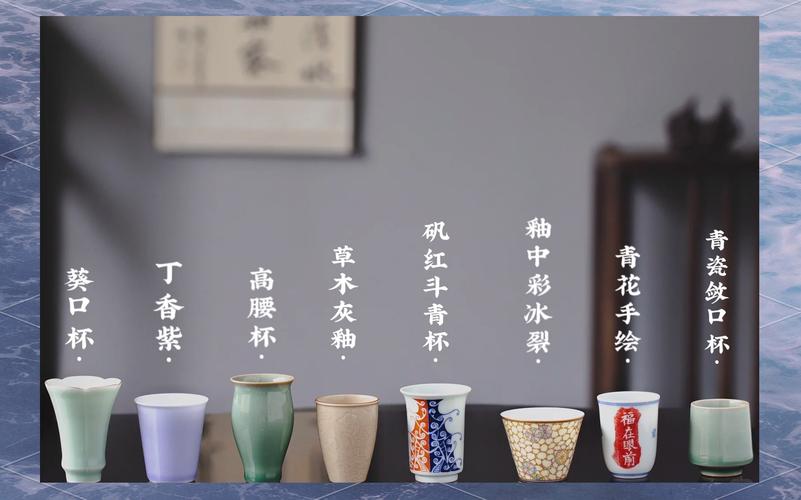 茶艺师闻香杯使用示范特写
