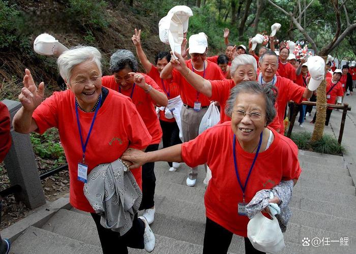 老年摄影团户外采风银发旅游