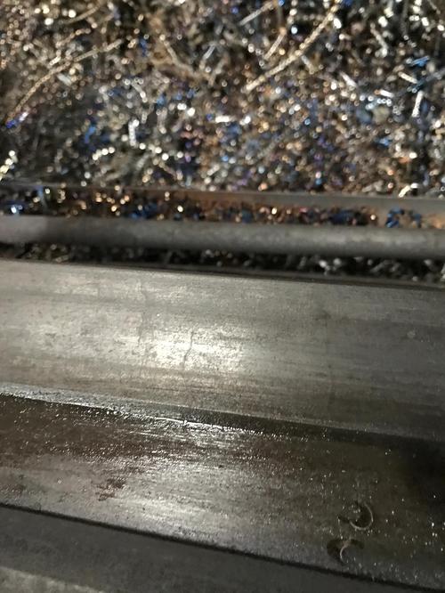 磨损划伤的机床导轨面实拍