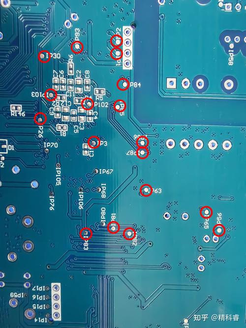 PCB板标准可测试测试点布局示例