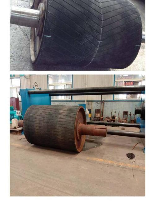重载工业缠绕机预拉伸辊筒磨损对比图