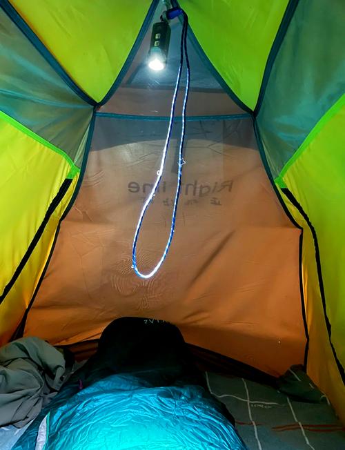 武功山夜间山谷风帐篷实拍