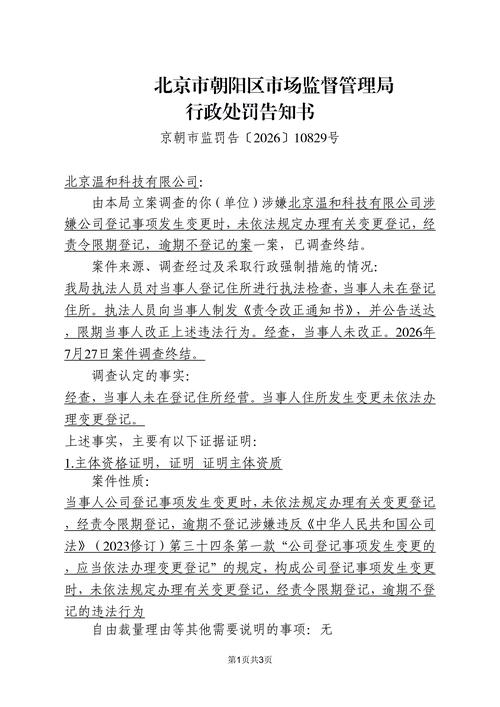 违法群租行政处罚通知书实拍图