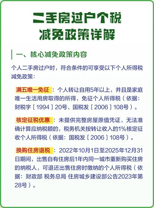 二手房交易个税免征政策官方公示页