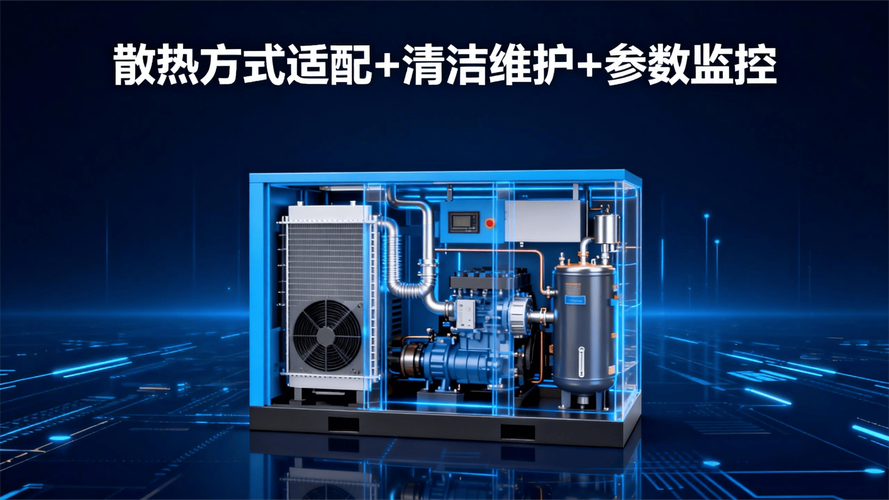 压缩空气反吹汽车散热器操作实拍
