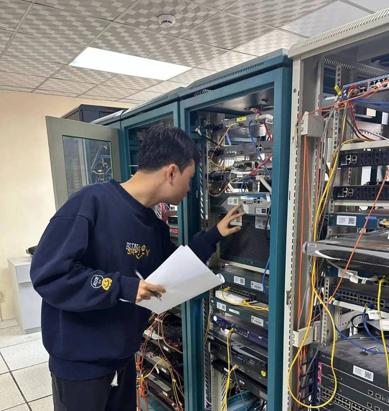 机械工厂工控网络安全审计现场检查图
