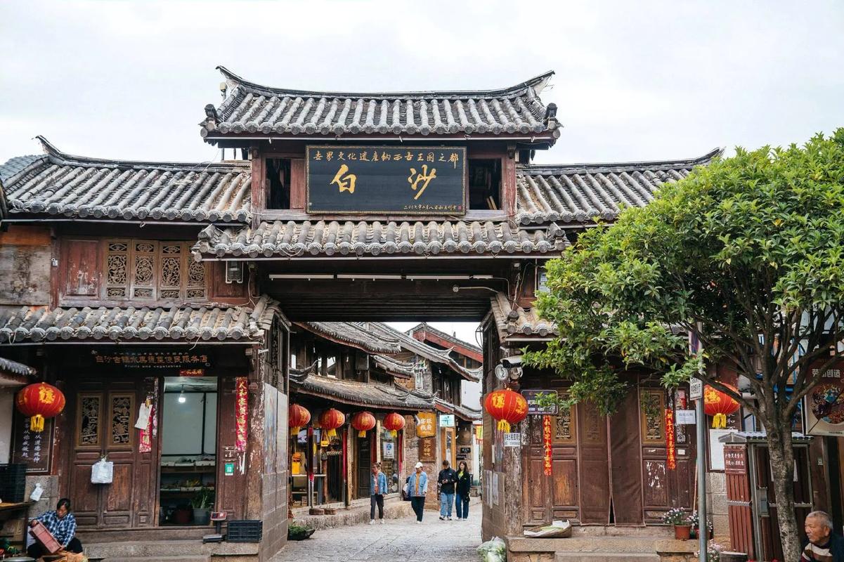 白沙古镇阳光小巷