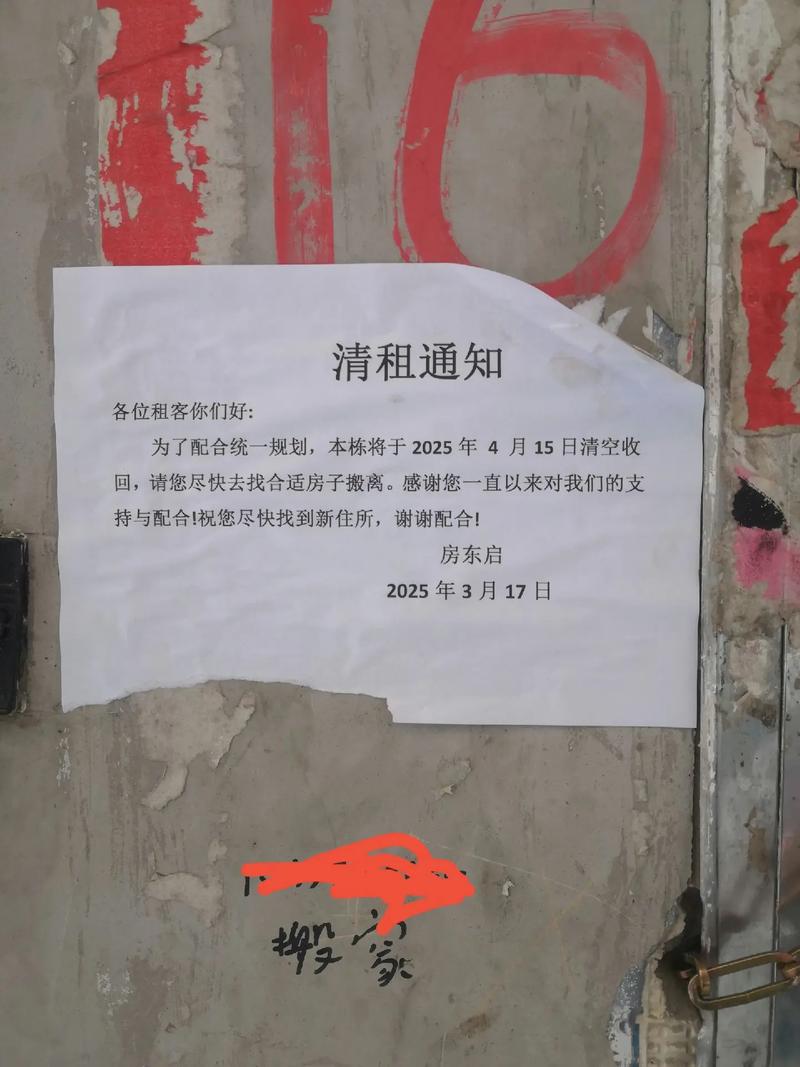 深夜看拆迁通知的租房人
