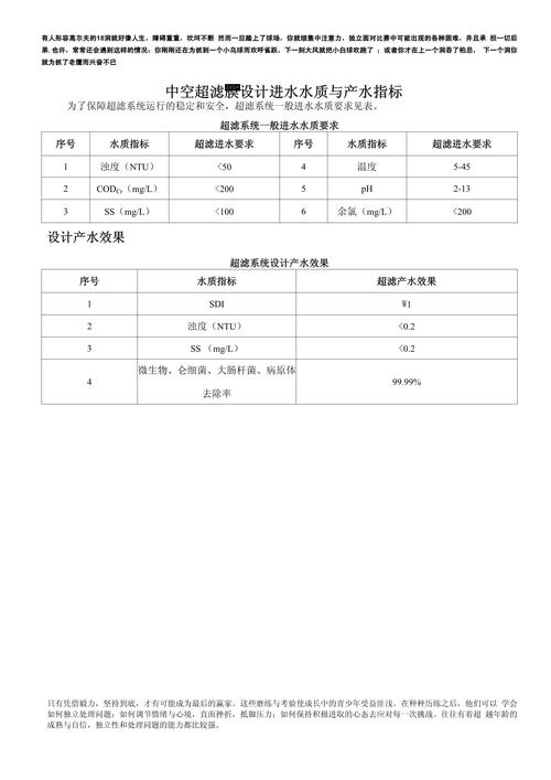 经验谈：选型别只盯着出水指标