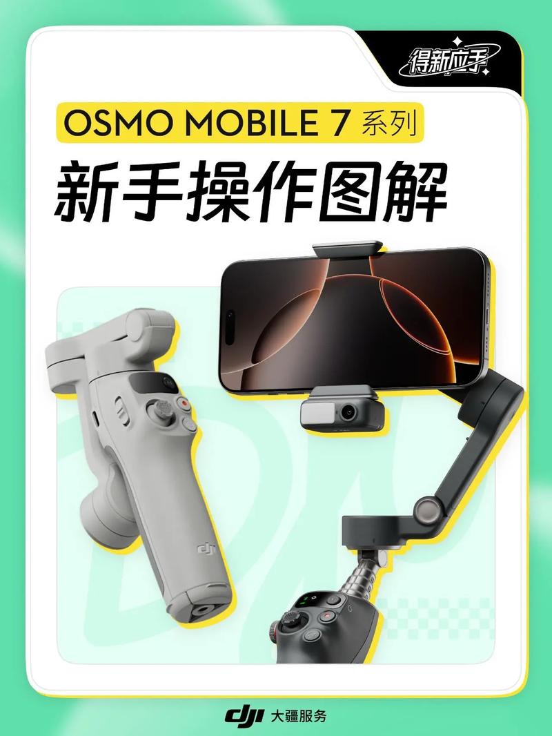 手持稳定器正确使用姿势示意图