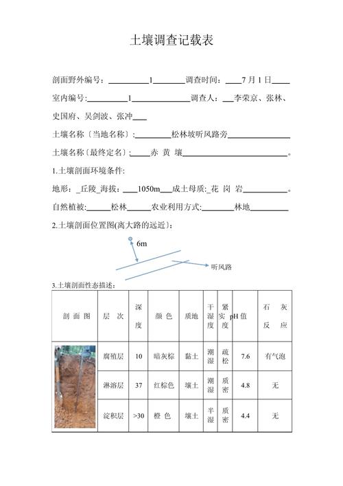 建设用地考古调查勘探原始记录表