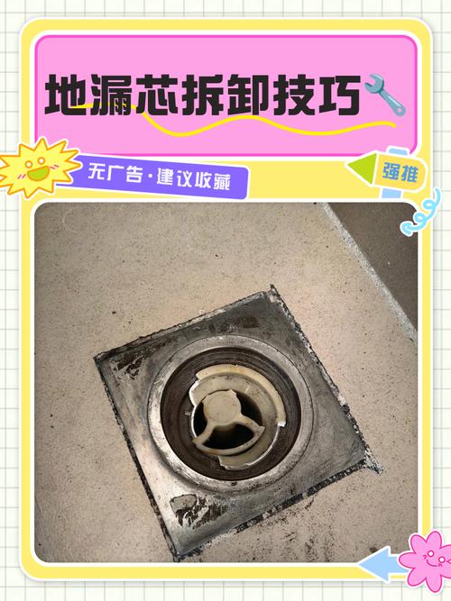 硅胶防臭地漏芯更换步骤分解图