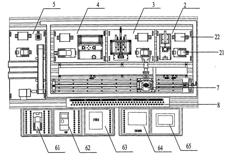 实训车间机床边固定终端显示零件加工图纸