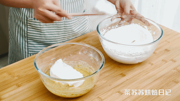 烘焙翻拌面糊正确手法动态示意图