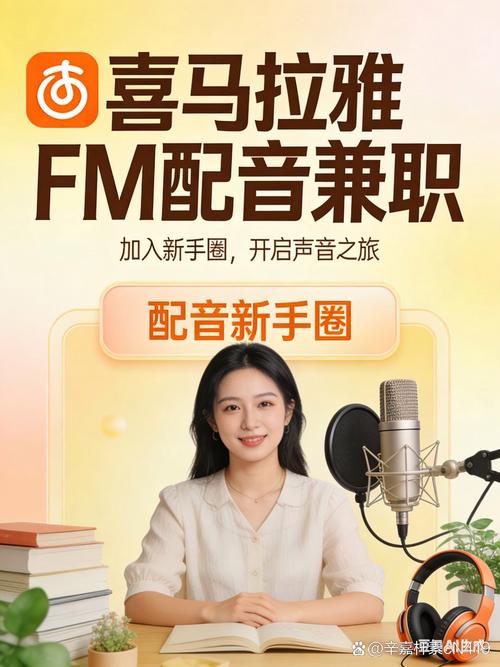 喜马拉雅配音兼职招募页面