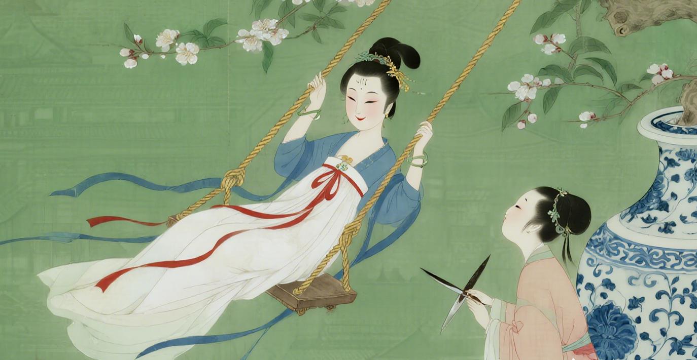 秋千,那个让我们短暂忘掉牛顿的玩意儿-因为所以