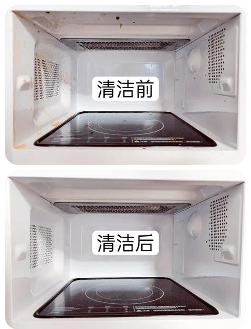 小苏打清洁糊涂抹微波炉油渍