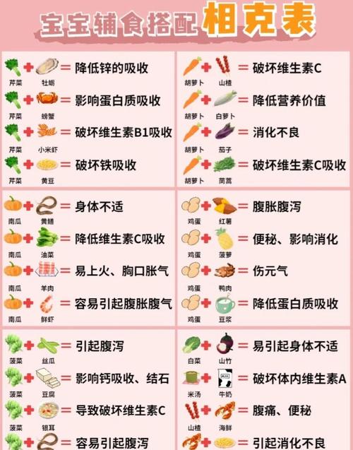 宝宝辅食失败派对常见误区对照表