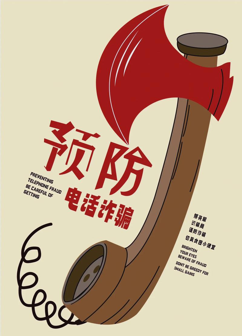 社区反电信网络诈骗宣传海报