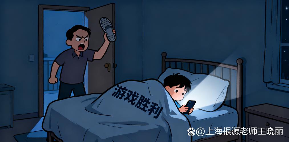 家长偷看孩子手机引发的家庭矛盾场景