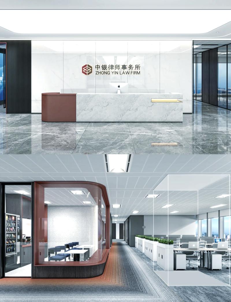 房产纠纷律所前台接待区场景图