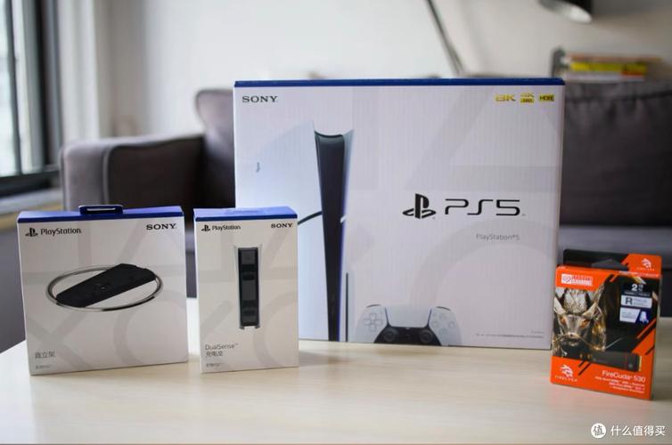 玩家自用PS5主机桌面摆放实拍
