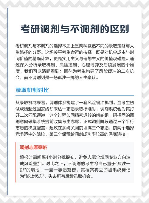 调剂的本质:不是分高就赢