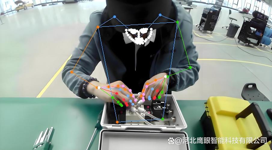 智能视觉防错检测系统识别螺丝漏装示意图