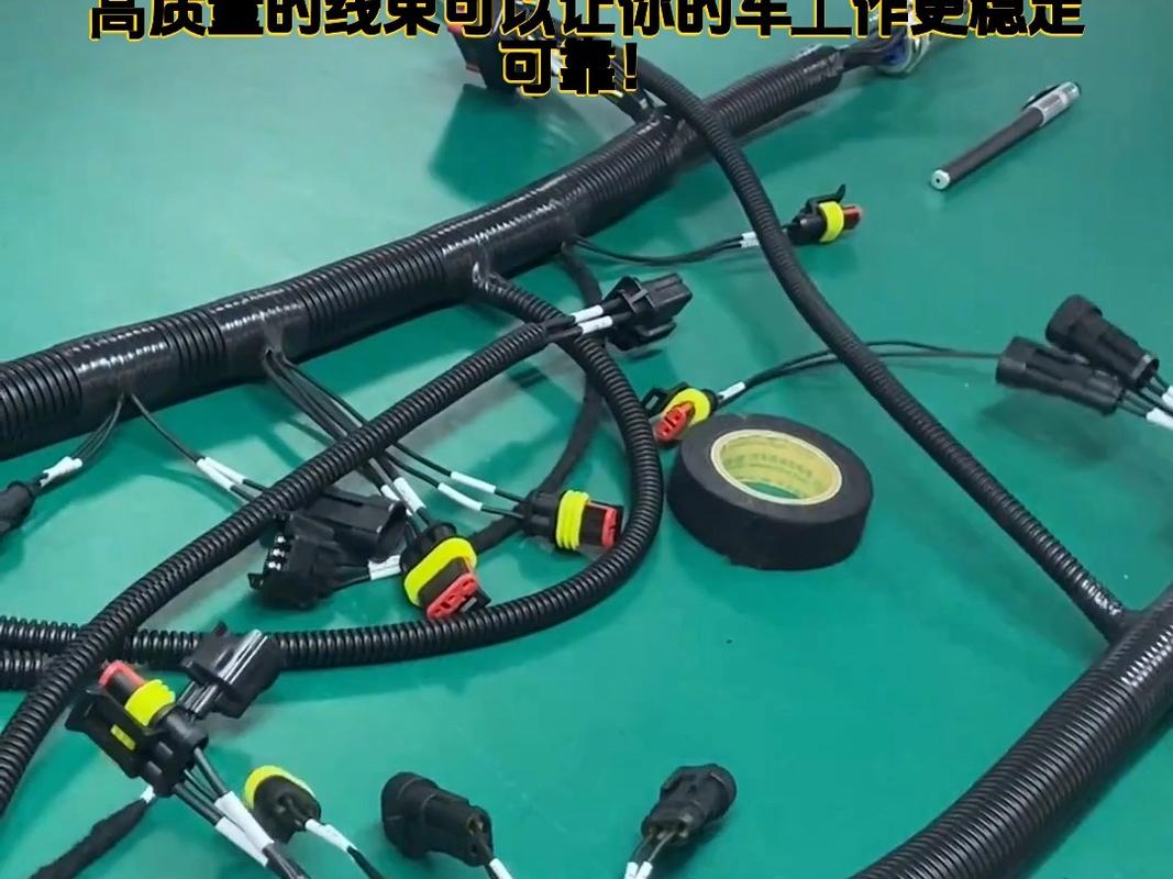 汽车车门线束试灯通断测试场景图