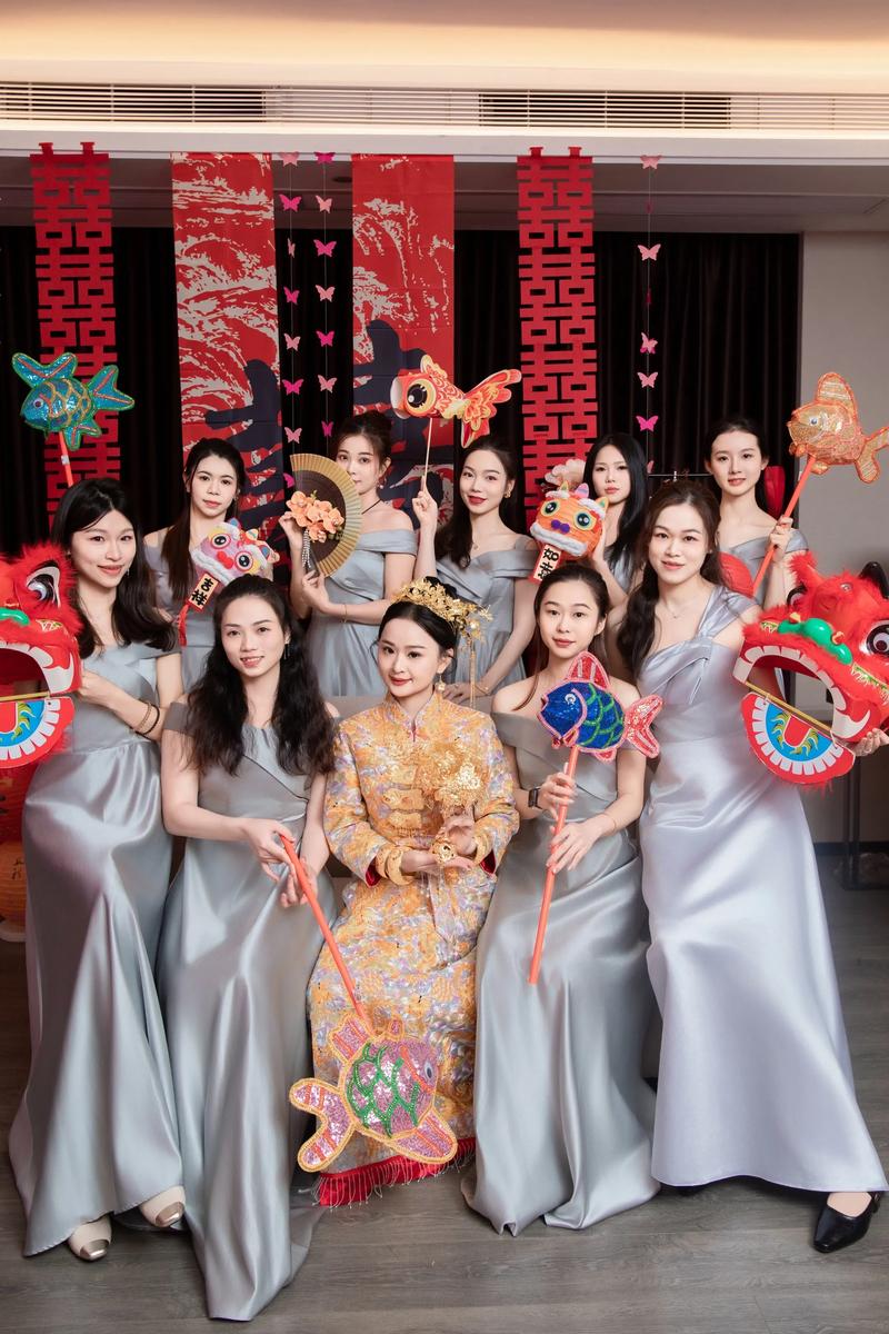 伴娘团,可不是站一排当花瓶那么简单-婚庆网