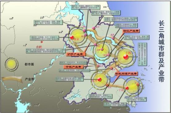长江三角洲液压泵产业集群地图