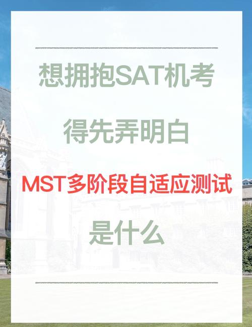 SAT机考自适应模块难度变化示意图